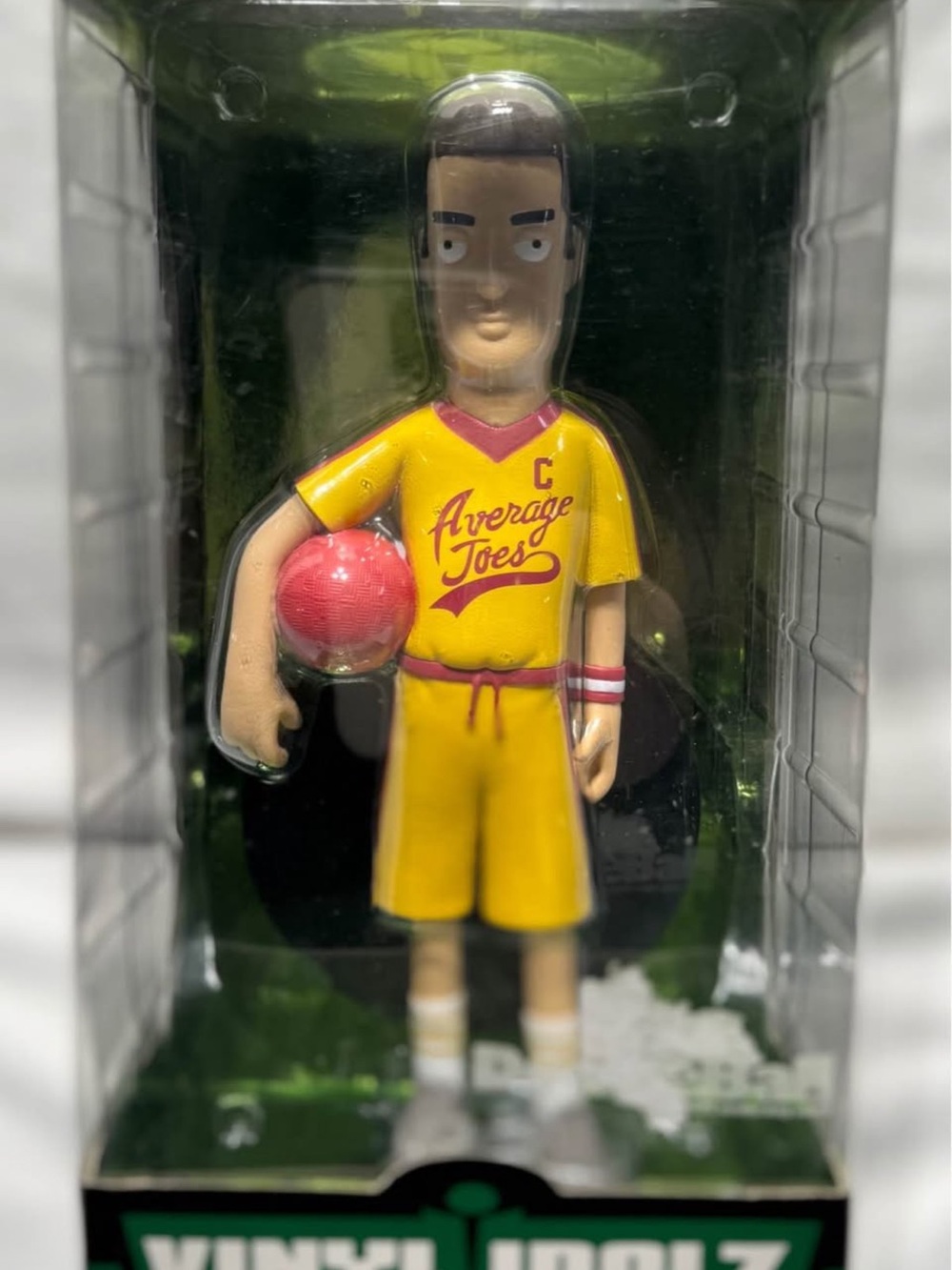 Dodgeball Yellow Basketball Vinyl Figure - Kids Toys